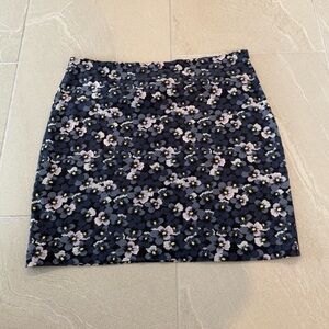 H&M Floral Pencil Mini Skirt